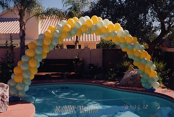 Over the Pool Arch
